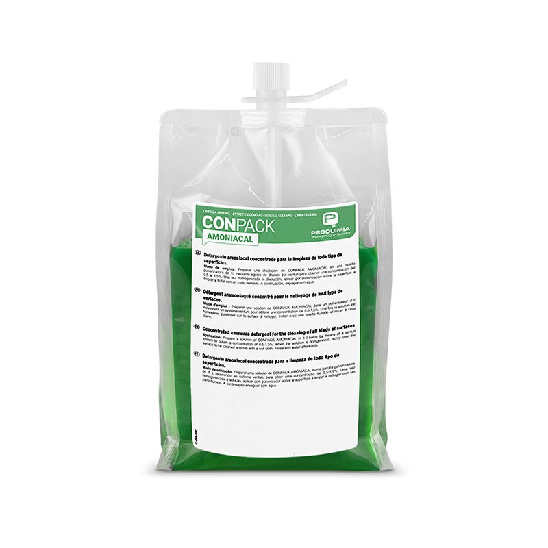 Conpack Amoniacal  2x1,5 L. - Proveedor Lavandería Industrial