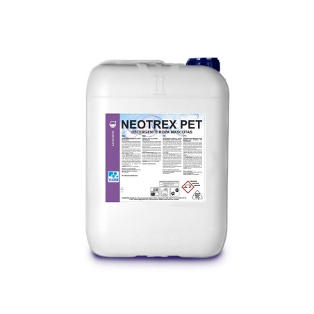 Detergente Neotrex Pet 20 L - Proveedor Lavandería Industrial