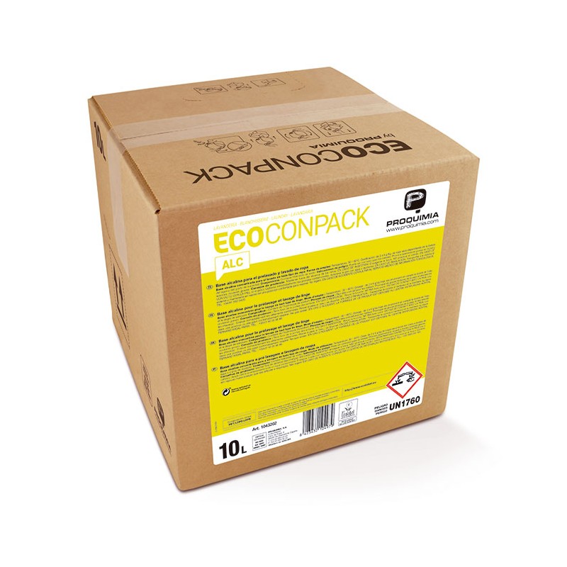ECOCONPACK ALC CAJ-10L. - Proveedor Lavandería Industrial