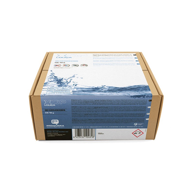 Detergente Monodosis XOP Louça 80 cápsulas de 19 G - Proveedor Lavandería Industrial