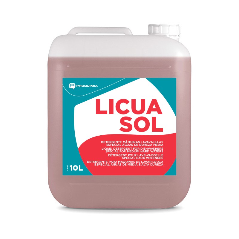 Lavavajillas Licuasol Alto Rendimiento 10L - Proveedor Lavandería Industrial