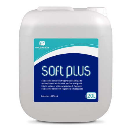 Suavizante Perfumado Soft Plus 20 L. - Proveedor Lavandería Industrial