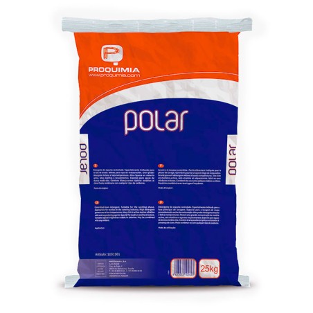 Detergente Solido Ropa Blanca Polar 25 Kg - Proveedor Lavandería Industrial