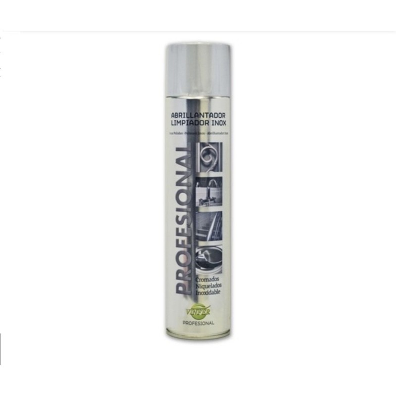 Aerosol Acero Inoxidable Vinfer 600 Ml. - Proveedor Lavandería Industrial