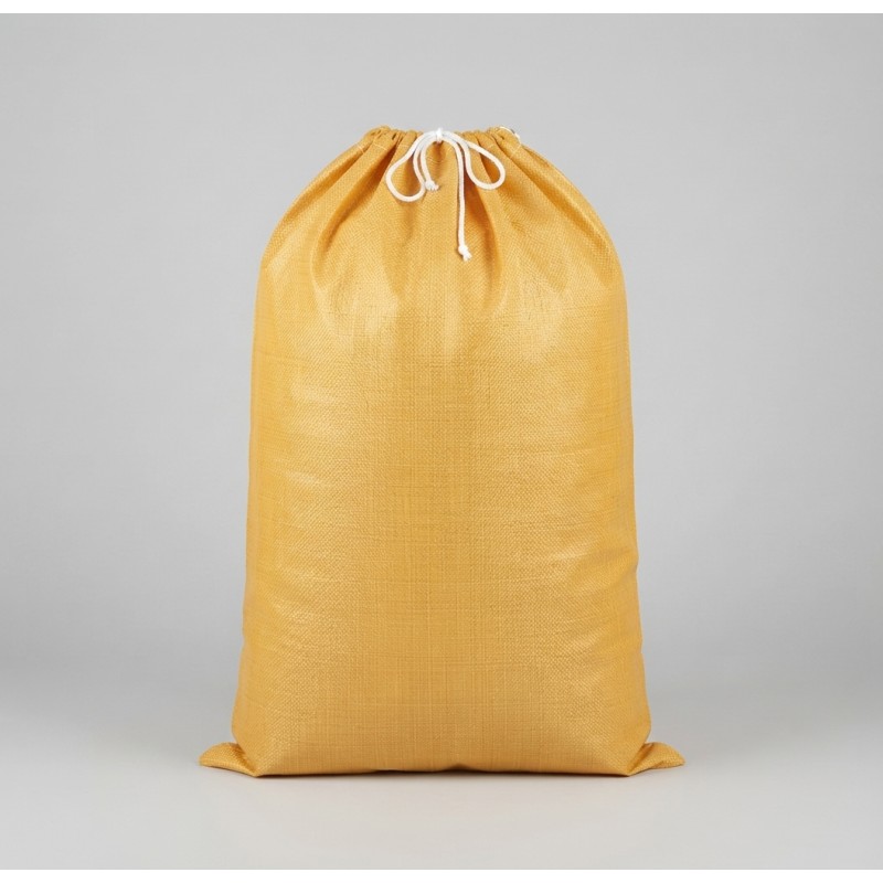 Saco Plano  Polipropileno 80 x100 cms  AMARILLO - Proveedor Lavandería Industrial