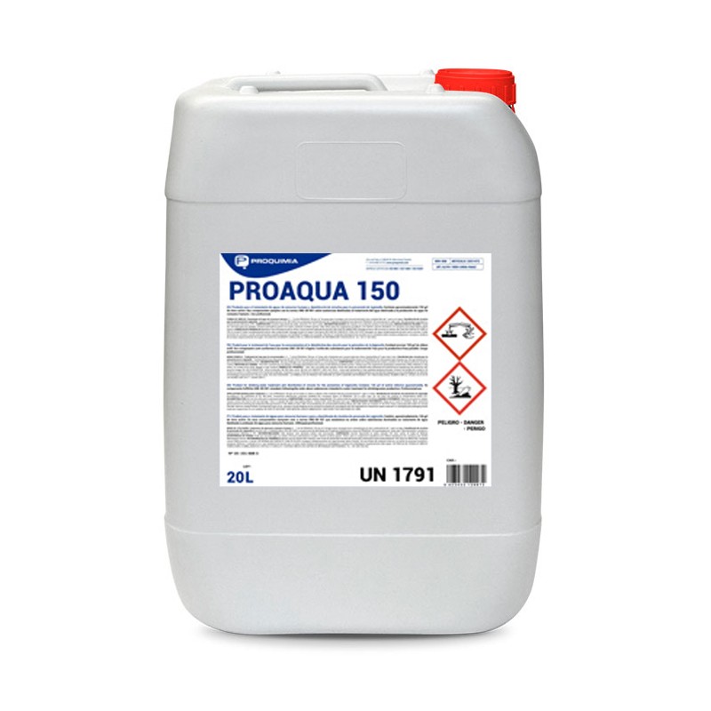 Proaqua 150 Garrafa 20 L - Proveedor Lavandería Industrial