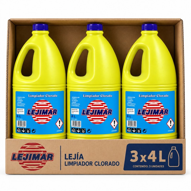 Lejia Amarilla Lejimar Caja 3x4 L