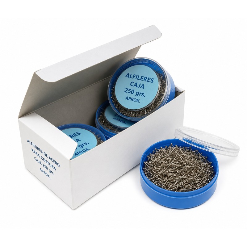 Alfileres Caja 250 grs
