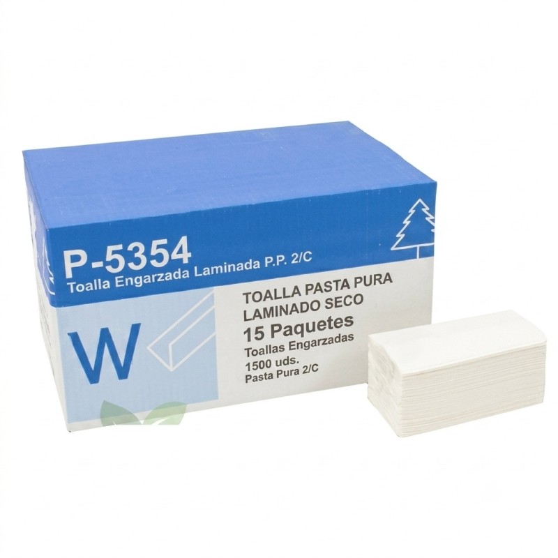 Toalla Engarzada Pasta 2C W 1500Ud.
