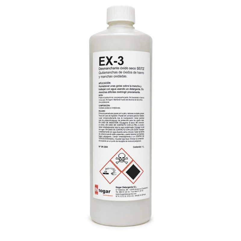 Desmanchante Oxido seco seitz EX-3 1 litro