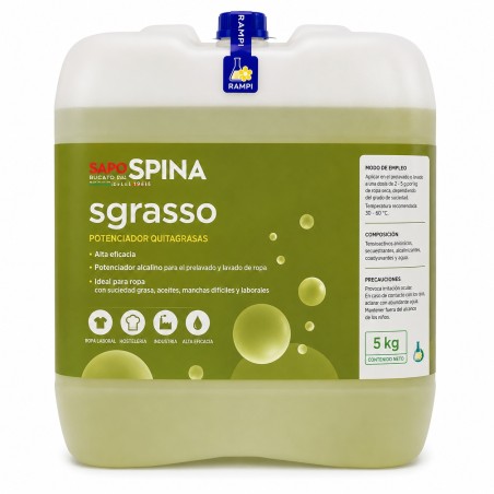 Potenciador Quitagrasas Sapo Sgrasso 5 kg.