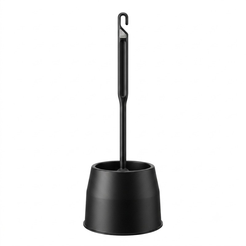 Escobillero wc kukus negro