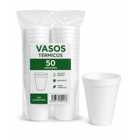 Vasos térmico 50 unidades