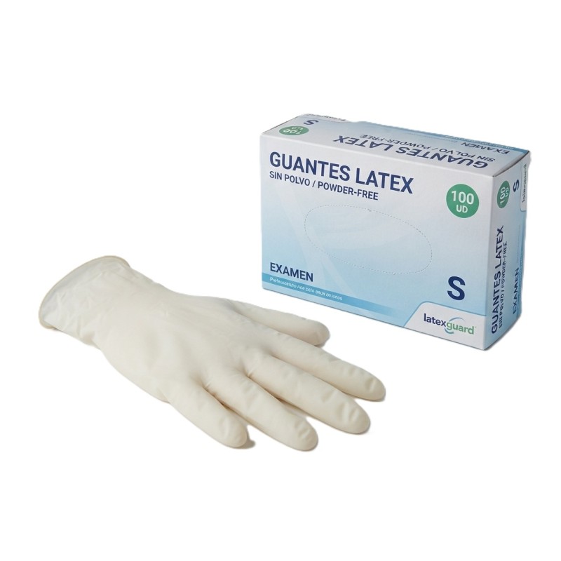 Guantes Latex Sin Polvo Talla S (100 Ud)