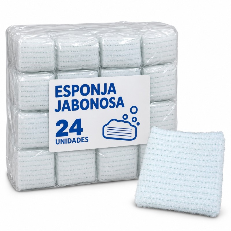 Esponja Jabonosa 24ud