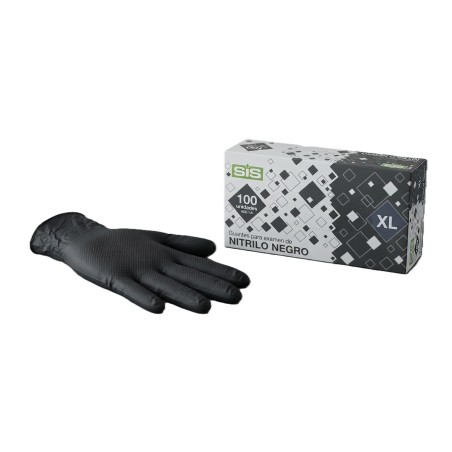 Guantes Nitrilo Negro Talla XL
