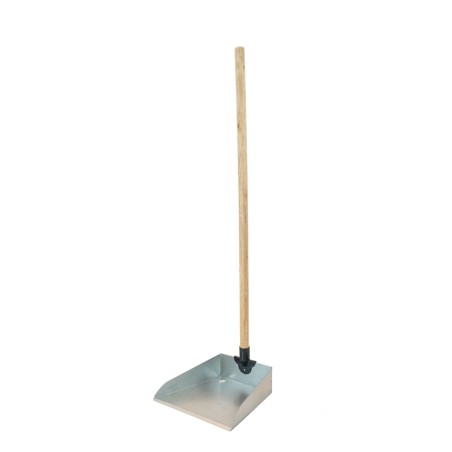 Recogedor Metalico Palo Madera Sansuki