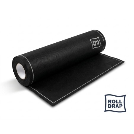 Paño roll drap 40x64 negro 100% algodón