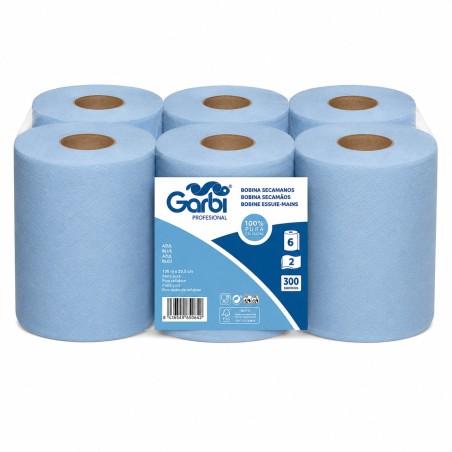 Secamano Azul Garbi 6R 100M.