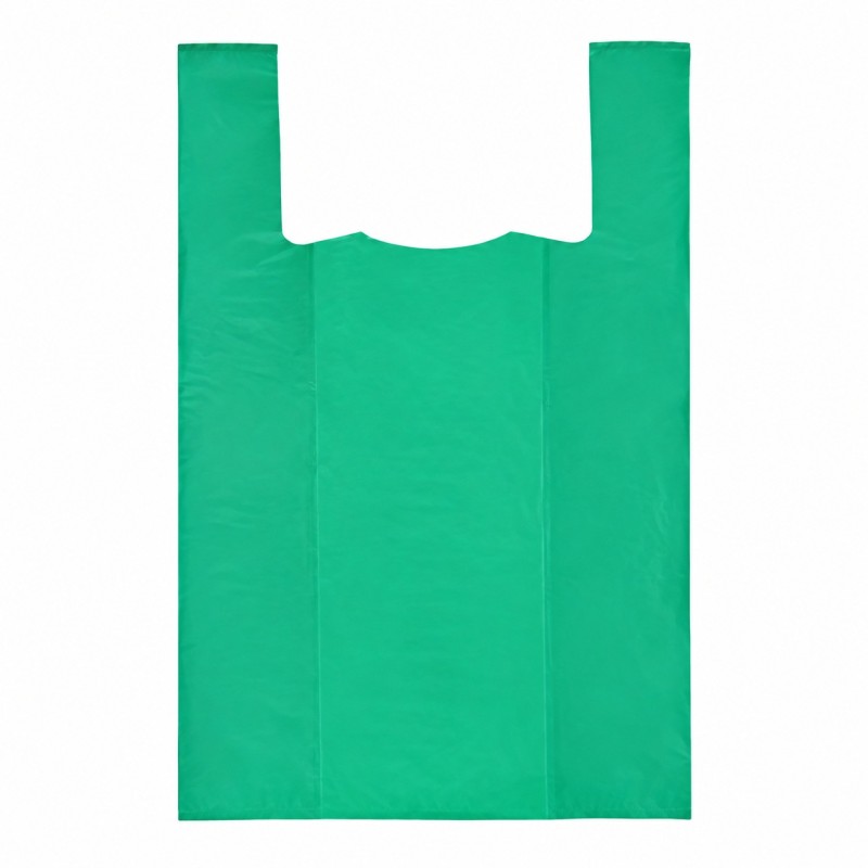 Bolsa camiseta verde 42x53 2kg
