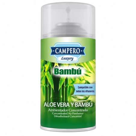 Ambientador Spray Bambu Aloe Vera 250 Ml.