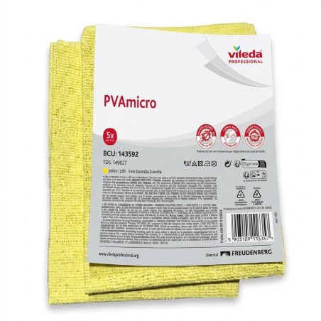 Bayeta Vileda micro Amarilla 38x45