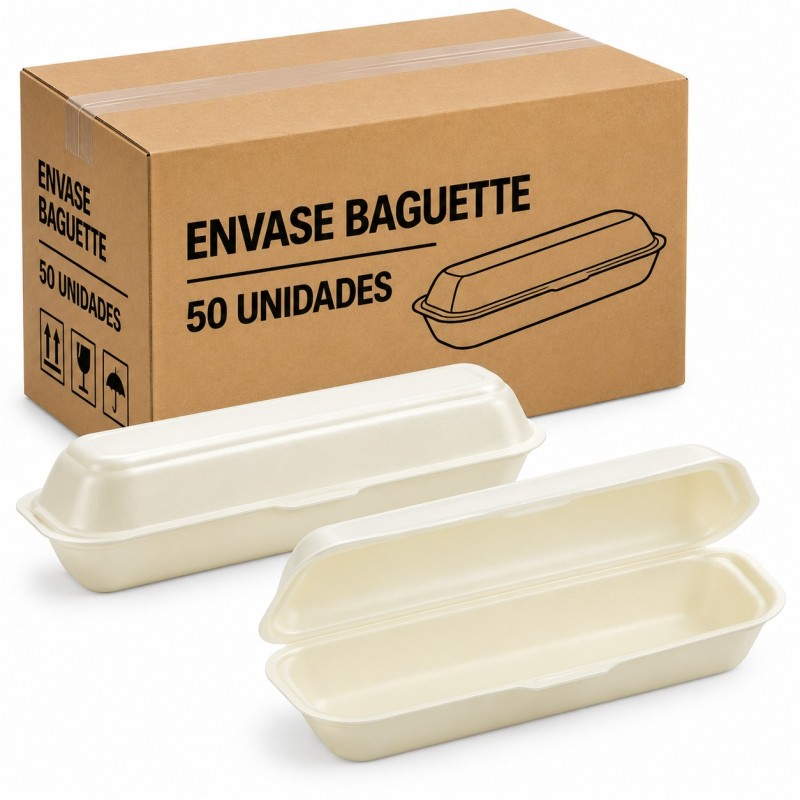 Envase Baguette 50 U.