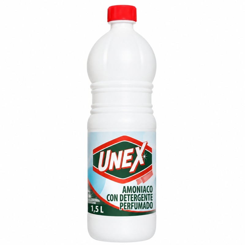 Amoniaco Con Detergente Perfumado Unex 1,5 lt.