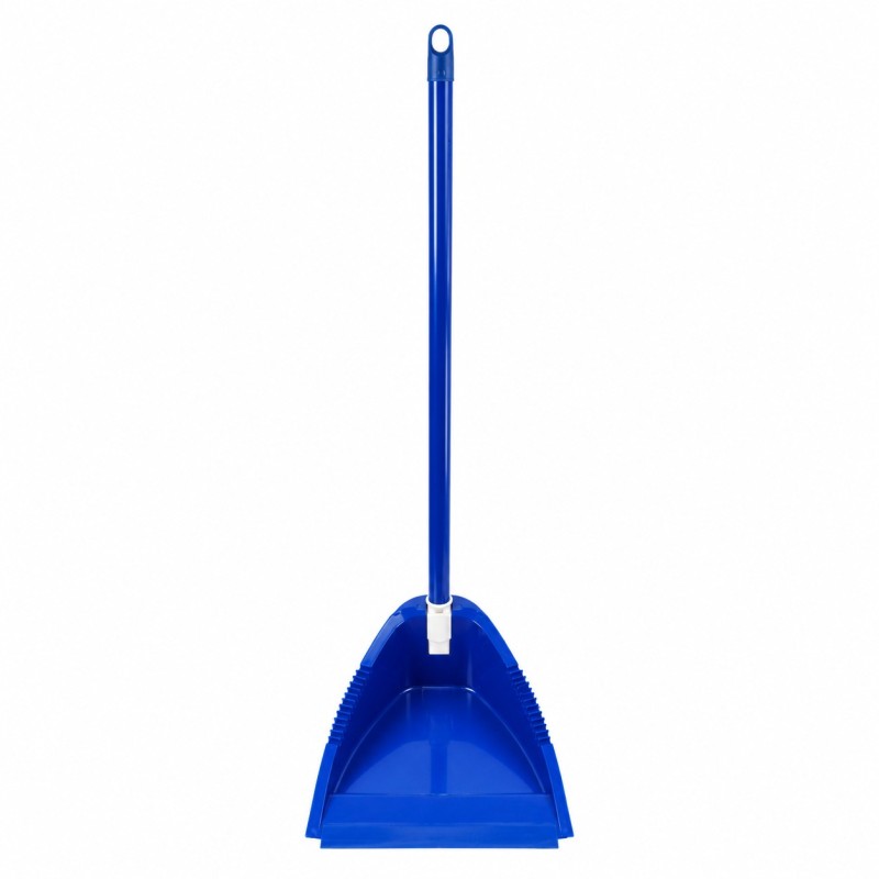 Recogedor Plegable Antivuelco Palo Forrado 80 Cm.