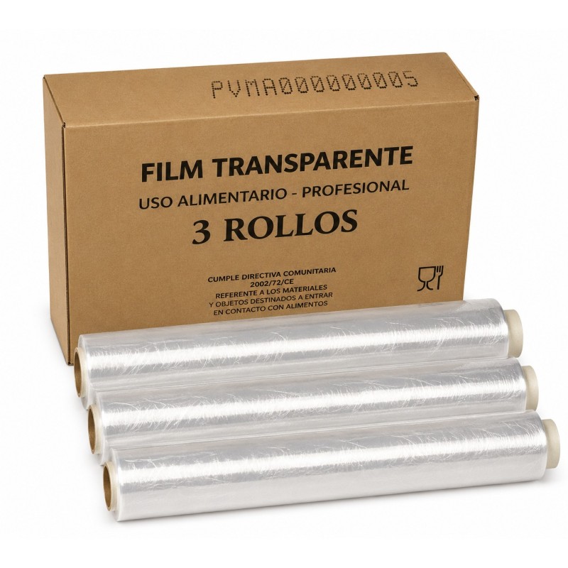 Film Transparente 45x200 3 Ud.