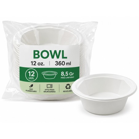 Bowl 12 oz.360Ml 8,5Gr12 uds.