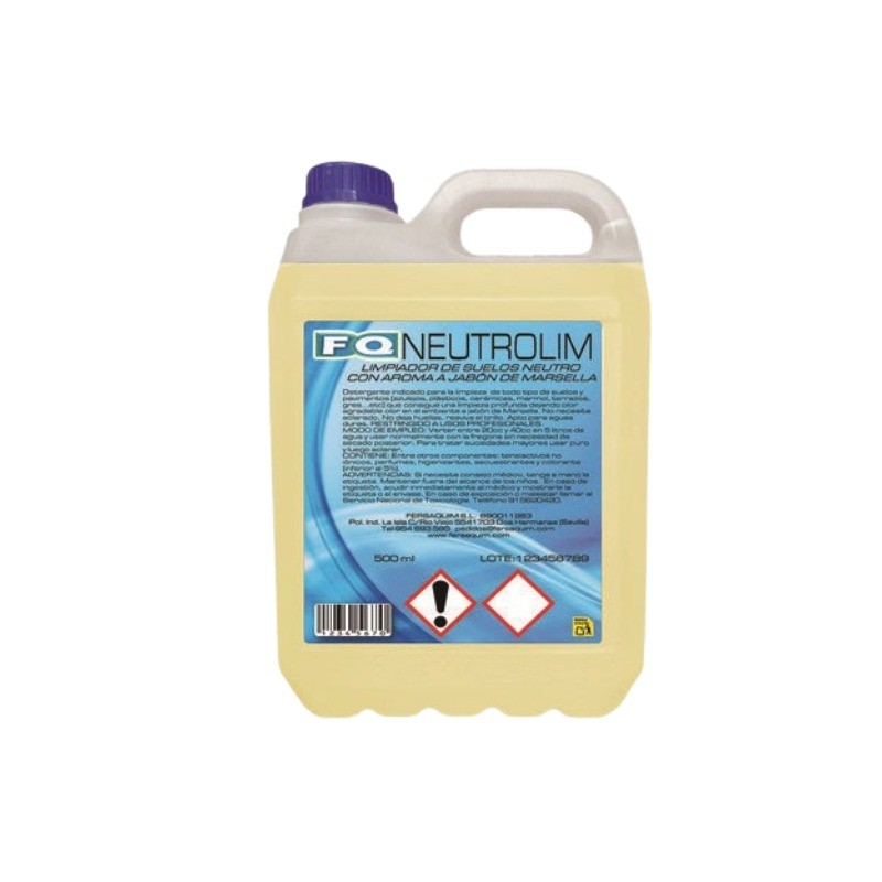 Fregasuelos Neutrolim Marsella Neutro 5L - Proveedor Lavandería Industrial