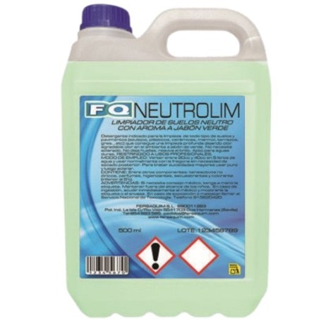 Fregasuelo Neutrolim Jabon Verde 5L - Proveedor Lavandería Industrial