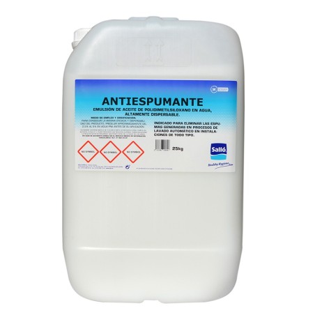Antiespumante 25 kg - Proveedor Lavandería Industrial