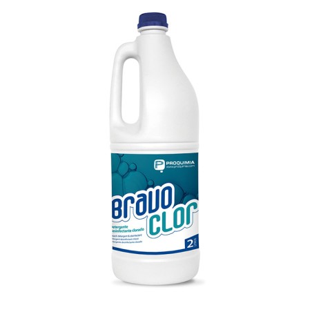 Limpiador Clorado Mentolado Bravo Clor 2 L - Proveedor Lavandería Industrial