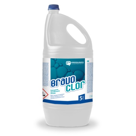 Limpiador Clorado Mentolado Bravo Clor 5L. - Proveedor Lavandería Industrial