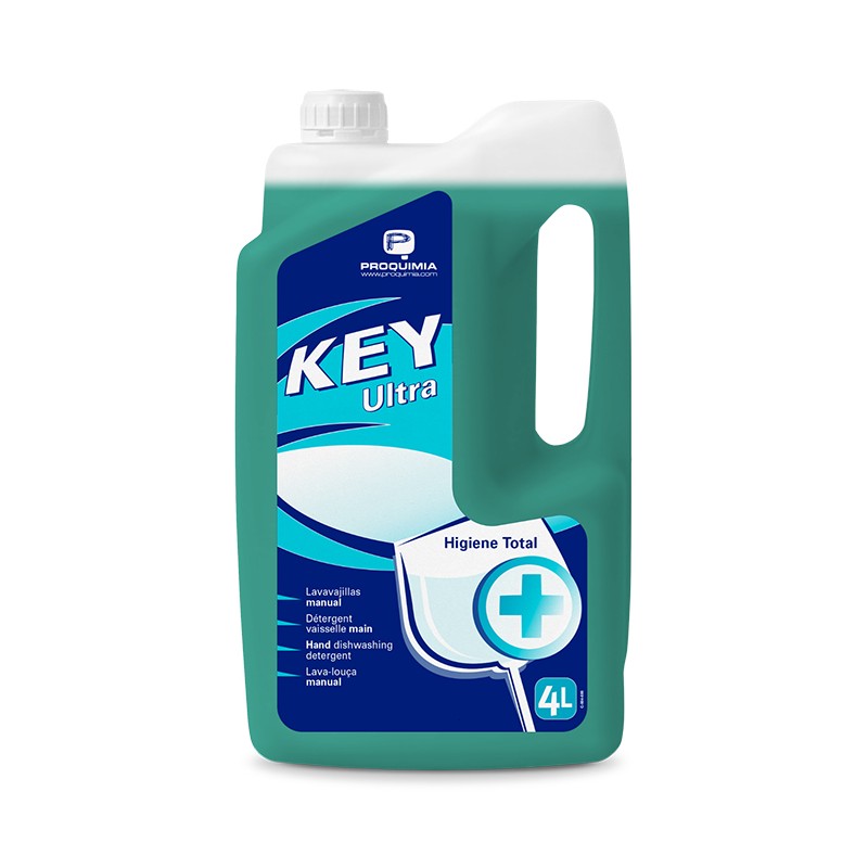 Lavavajillas manual Key Ultraconcentrado 4 L. - Proveedor Lavandería Industrial