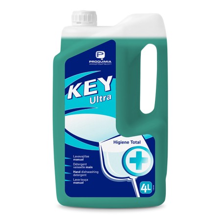 Lavavajillas manual Key Ultraconcentrado 4 L. - Proveedor Lavandería Industrial