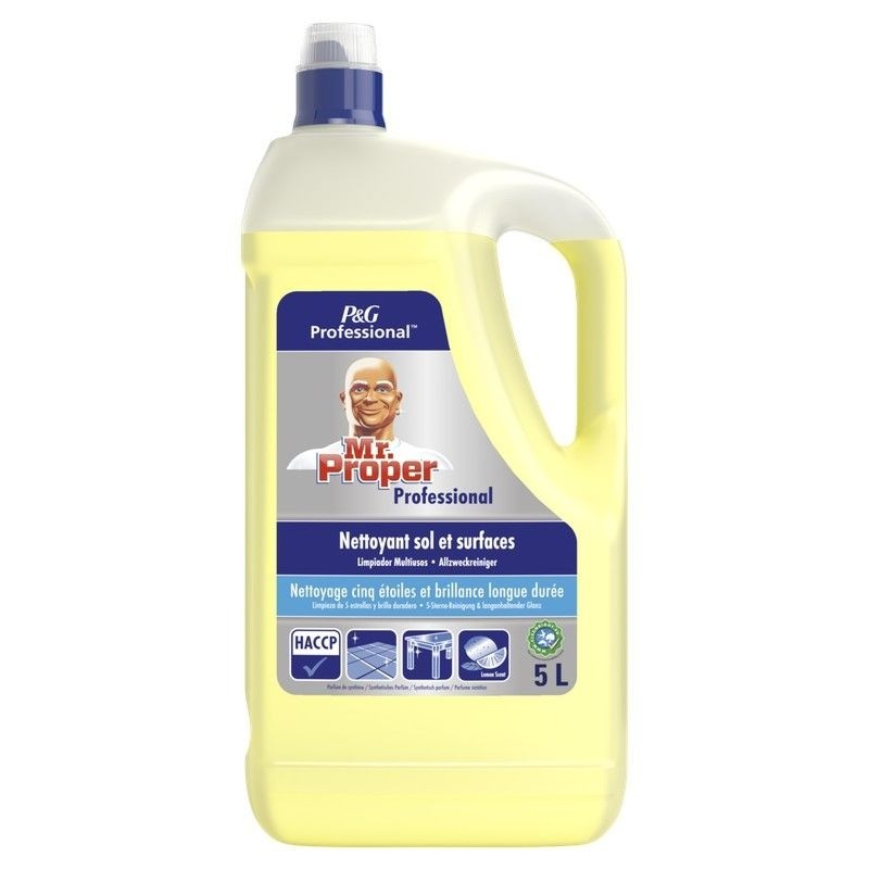 Limpiador Suelos Don Limpio Limon 5 L - Proveedor Lavandería Industrial