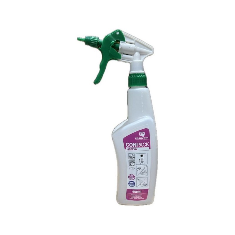PULVERIZADOR PROQUIMIA CONPACK ASEPVIX 650 ML - Proveedor Lavandería Industrial