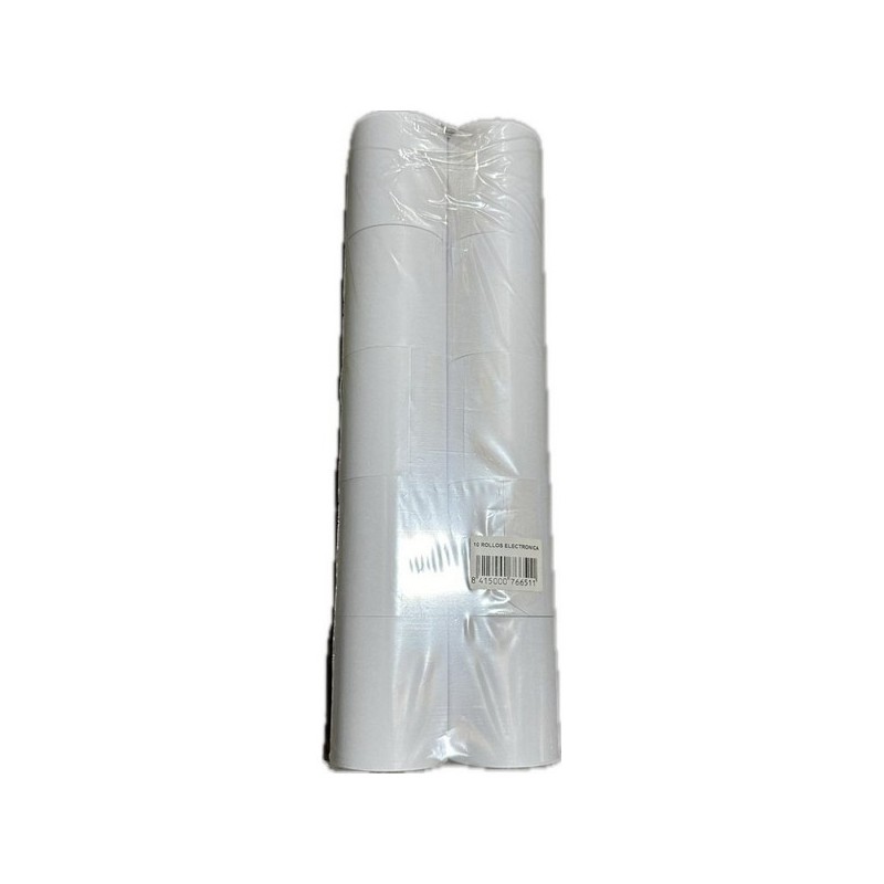 Rollo electrónico 74x65 (10 rollos/pack) - Proveedor Lavandería Industrial