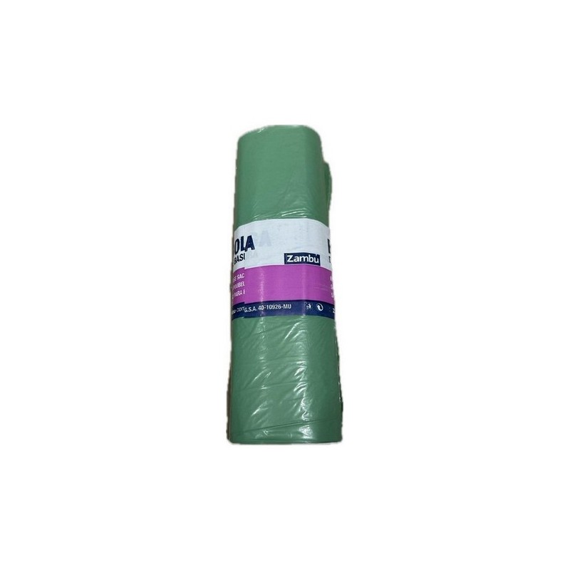 B.Basura Verde 54x60 G55 25R/55Caja - Proveedor Lavandería Industrial