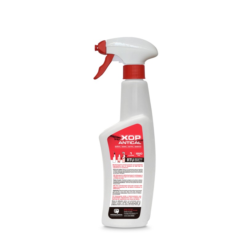 PULVERIZADOR PROQUIMIA XOP ANTICAL 650 ML - Proveedor Lavandería Industrial