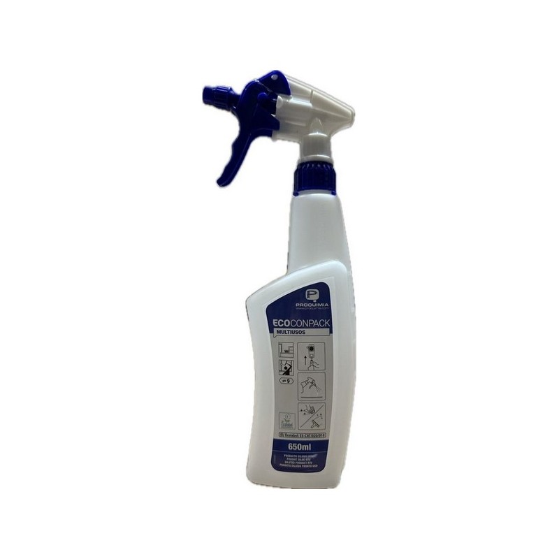 PULVERIZADOR PROQUIMIA ECOCONPACK MULTIUSOS 650 ML - Proveedor Lavandería Industrial