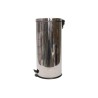Papelera acero inox 30 LT - Proveedor Lavandería Industrial