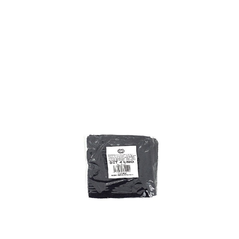 Paño Microfibra 30x40 Negro 4Ud. - Proveedor Lavandería Industrial